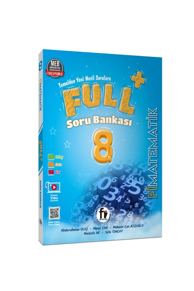 Fi Yayınları 8. Sınıf Full+ FiMatematik Soru Bankası