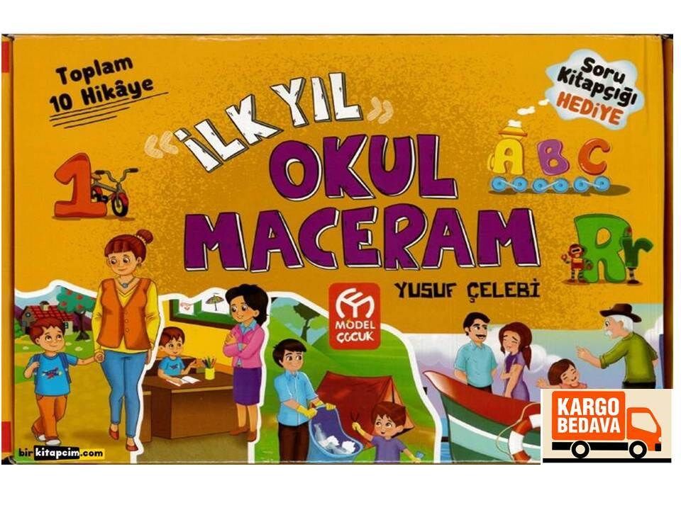İlk Yıl Okul Maceram Hikaye Seti (10 Hikaye + Soru Kitapçığı Hediye)