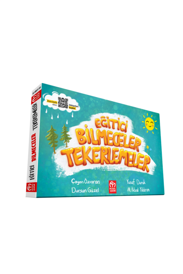 Eğitici Bilmeceler Tekerlemeler Seti Model Çocuk (10 Kitap)