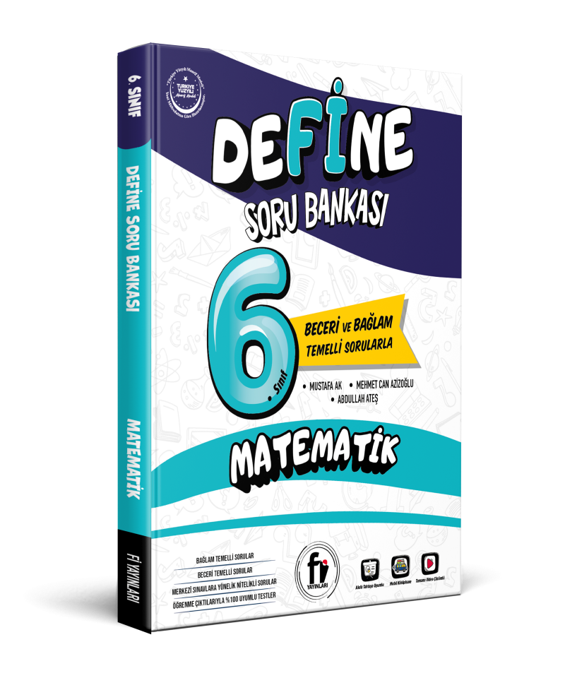 Fi Yayınları 6. Sınıf Define Matematik Soru Bankası