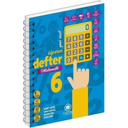 Çanta Yayınları 6. Sınıf Matematik Öğreten Defter