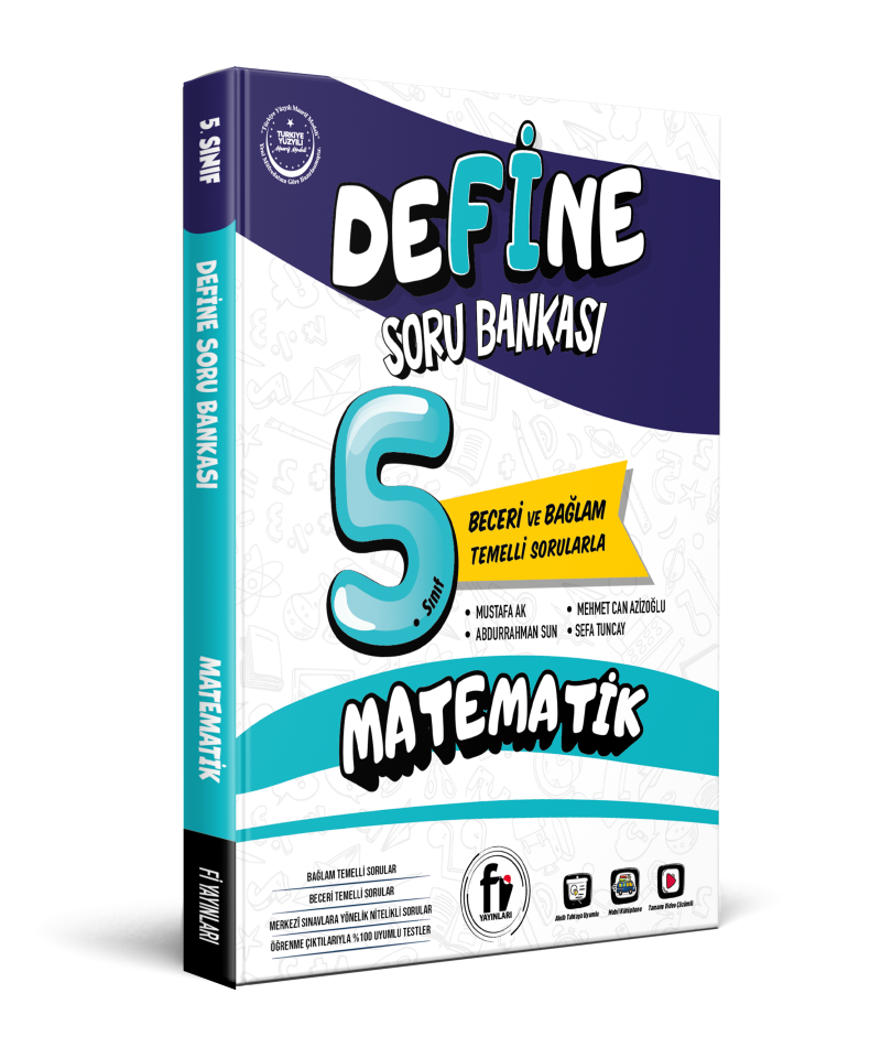 Fi Yayınları 5. Sınıf Define Matematik Soru Bankası