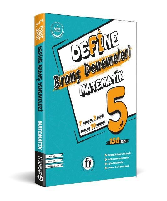 Fi Yayınları 5. Sınıf Define Matematik Branş Denemeleri