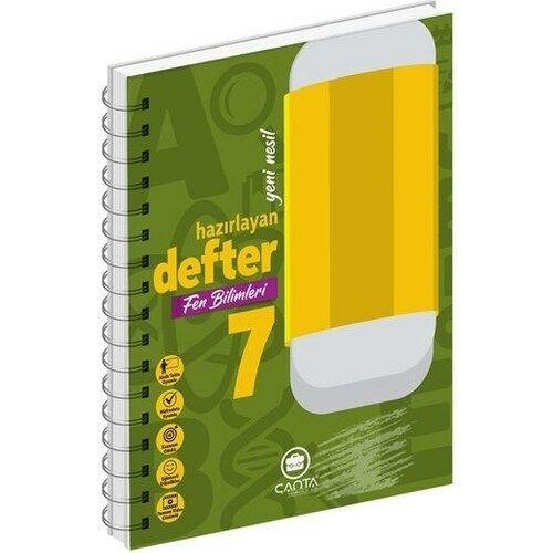 Çanta Yayınları 7. Sınıf Fen Bilimleri Hazırlayan Defter