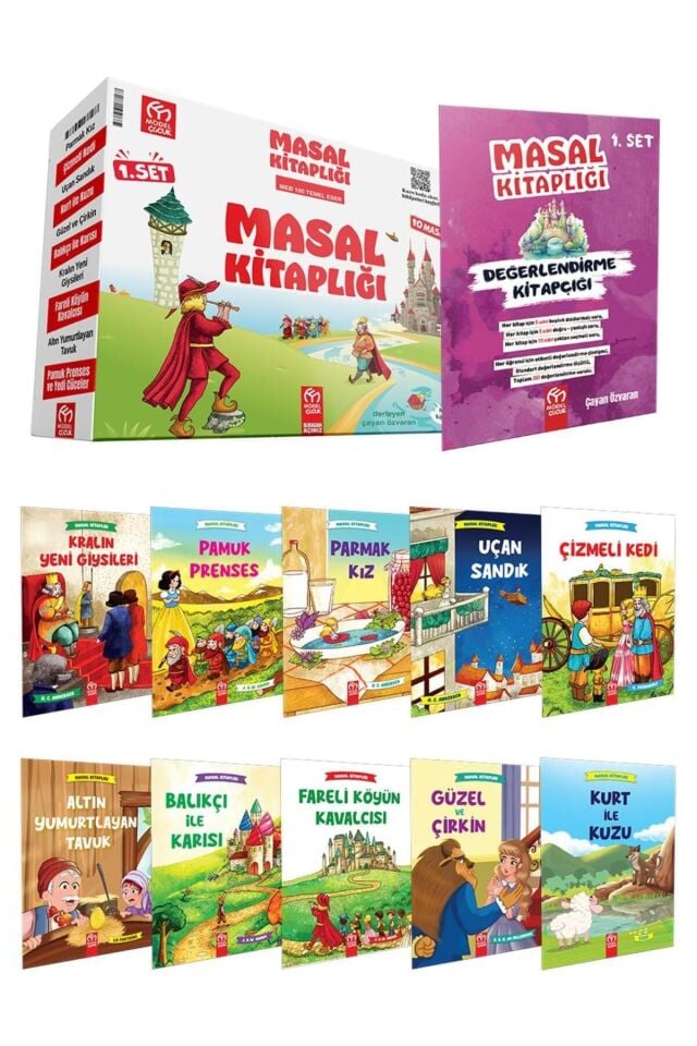Masal Kitaplığı 1. Set Model Çocuk