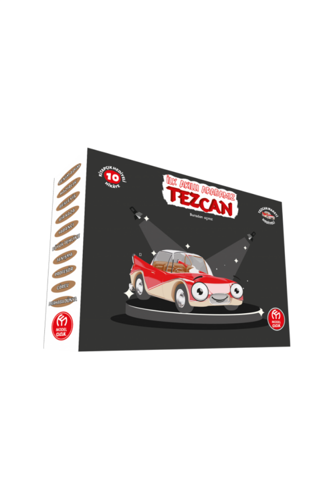 Akıllı Otomobil Tezcan Seti Model Çocuk (10 Kitap)