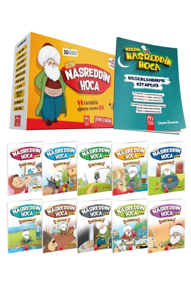 Bizim Nasreddin Hoca Seti Model Çocuk (10 Kitap)