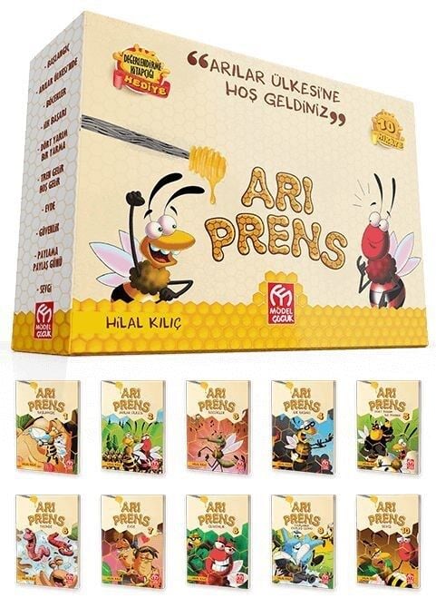 Arı Prens Hikaye Seti Model Çocuk (10 Kitap)
