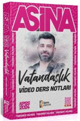 İsem 2024 KPSS Vatandaşlık Aşina Video Ders Notları - Taşkıner Yalman İsem Yayınları