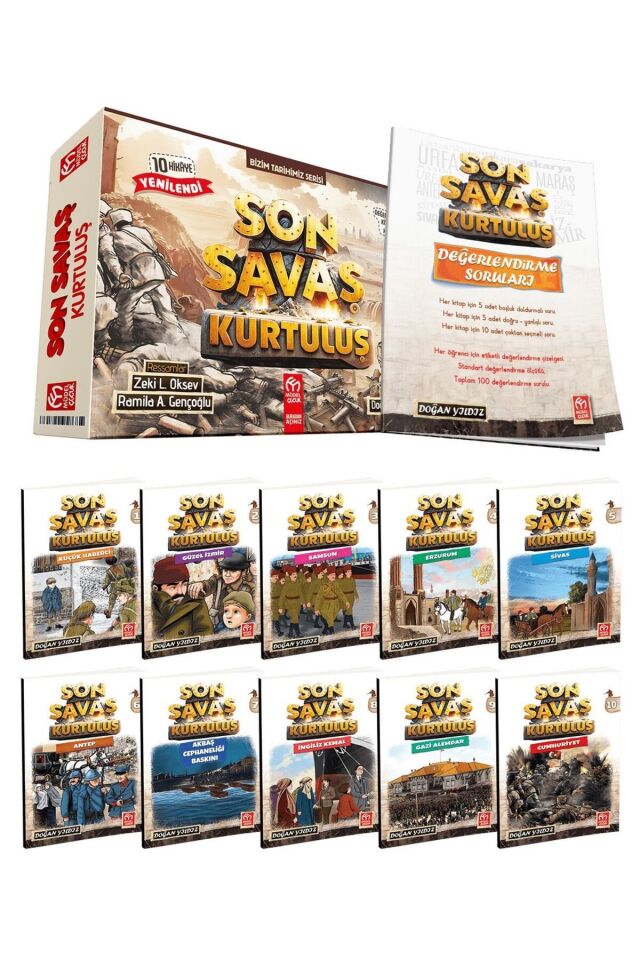 Son Savaş Kurtuluş Seti Model Çocuk (10 Kitap)