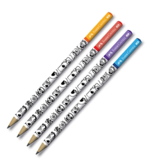 Faber Castell Kurşun Kalem Doodie Desenli 4 Adet