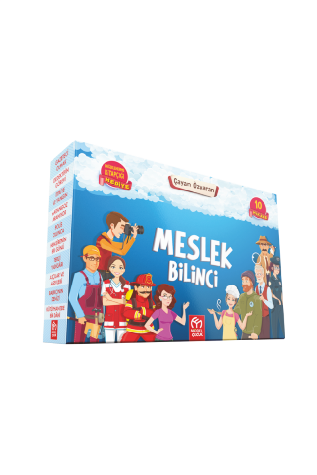 Meslek Bilinci Seti Model Çocuk (10 Kitap)