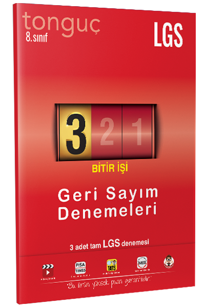 Tonguç Akademi Yayınları 8.Sınıf Geri Sayım Denemesi 3(2018-2019)