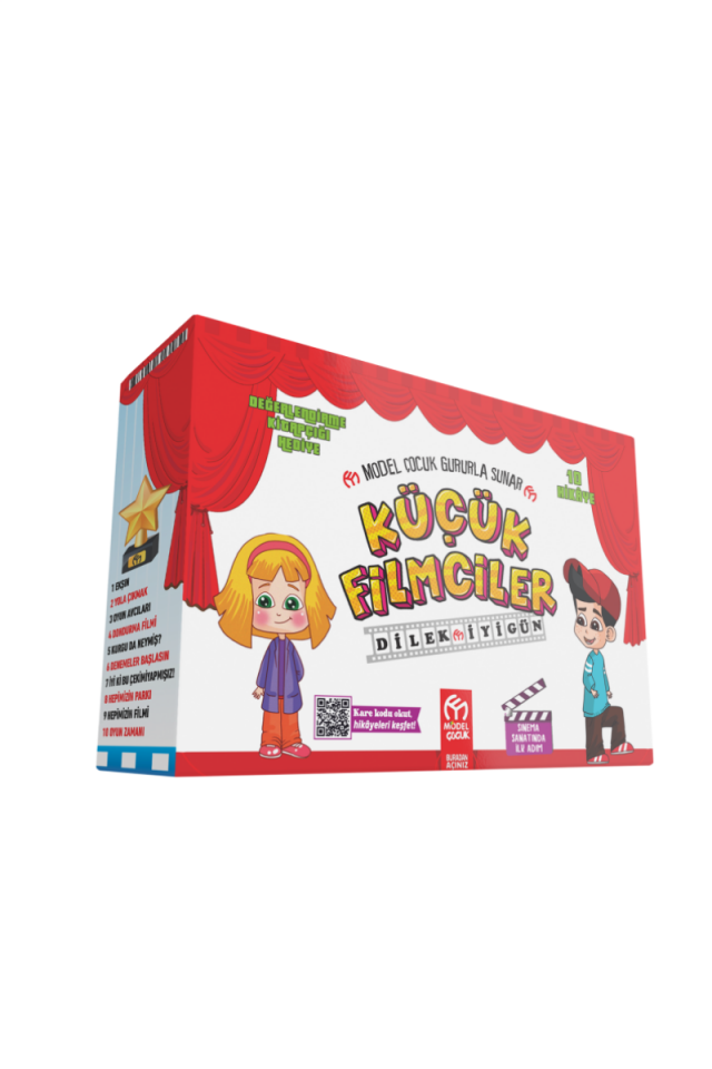 Küçük Filmciler Seti Model Çocuk (10 Kitap)