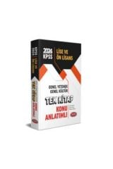 Kpss Lise Önlisans Tek Kitap Konu Anlatımlı