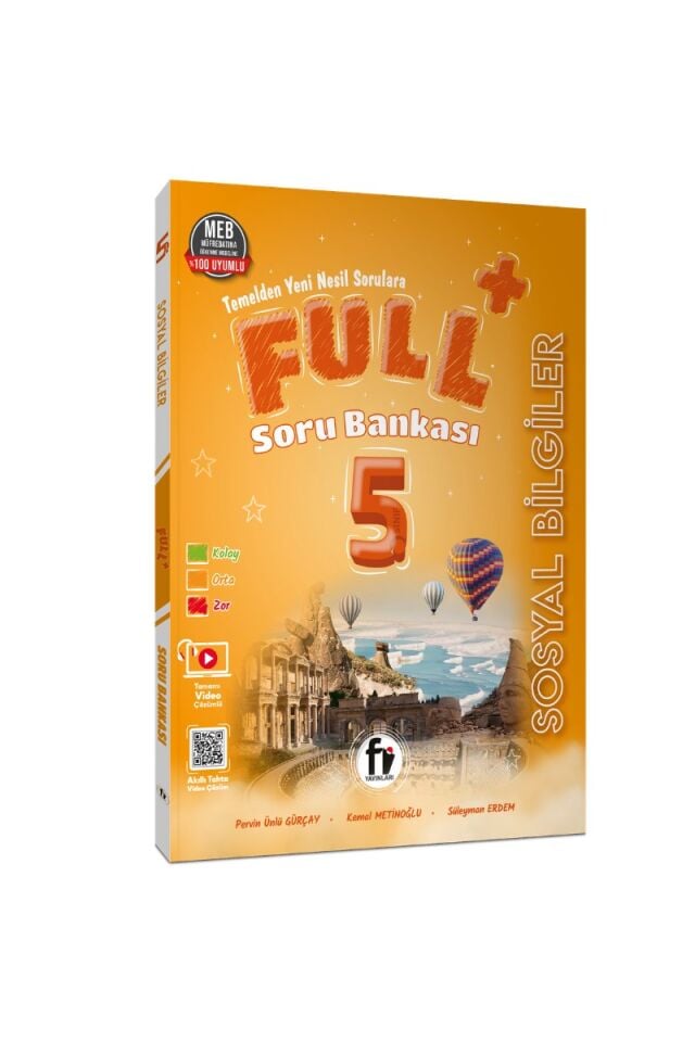Fi Yayınları 5. Sınıf Full+ Sosyal Bilgiler Soru Bankası