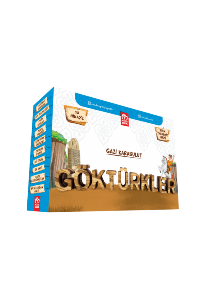 Göktürkler Hikaye Seti Model Çocuk (10 Kitap)