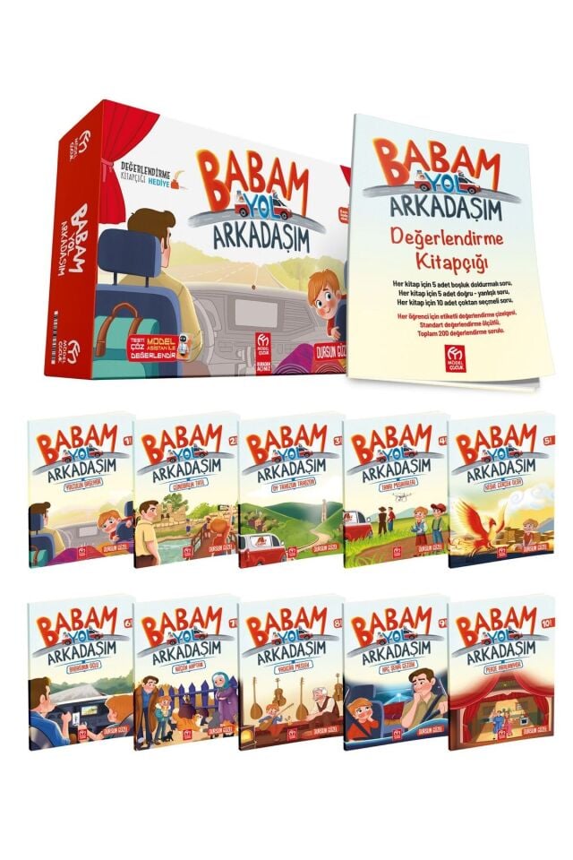 Babam Yol Arkadaşım Seti Model Çocuk (10 Kitap)