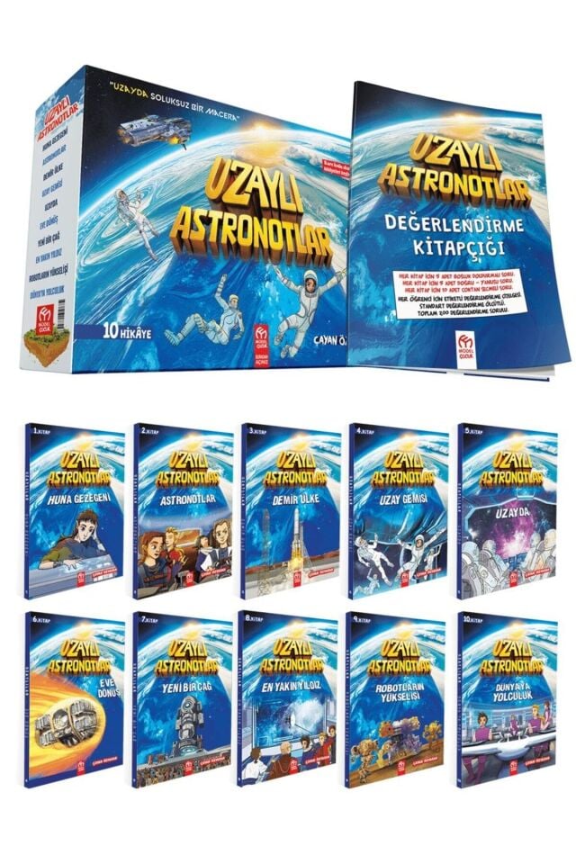 Uzaylı Astronotlar Hikaye Serisi - 10 Kitap