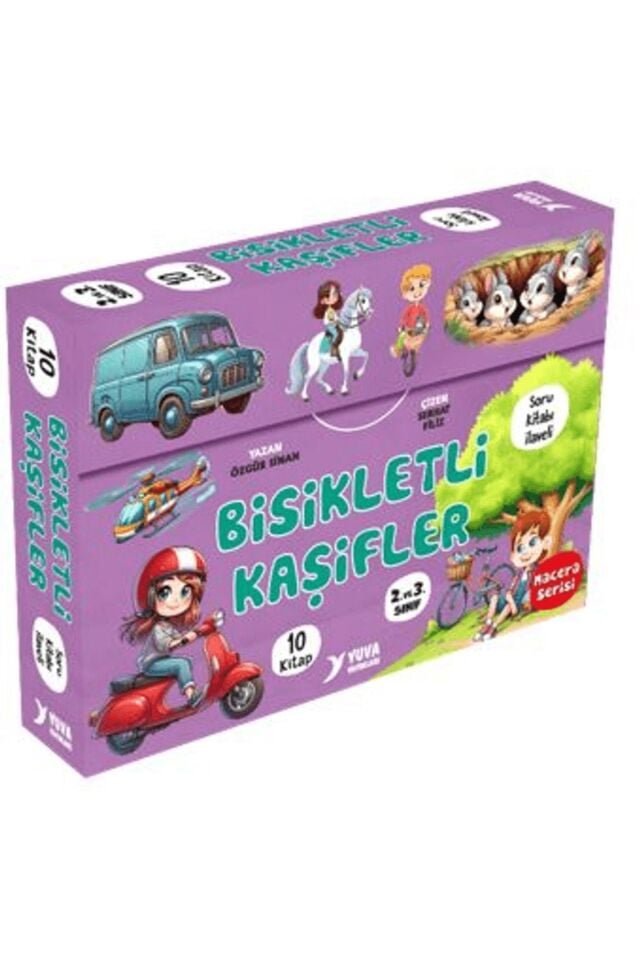2. - 3. Sınıf Bisikletli Kaşifler Serisi / Özgür Sinan / Yuva Yayınları / 9786258167849
