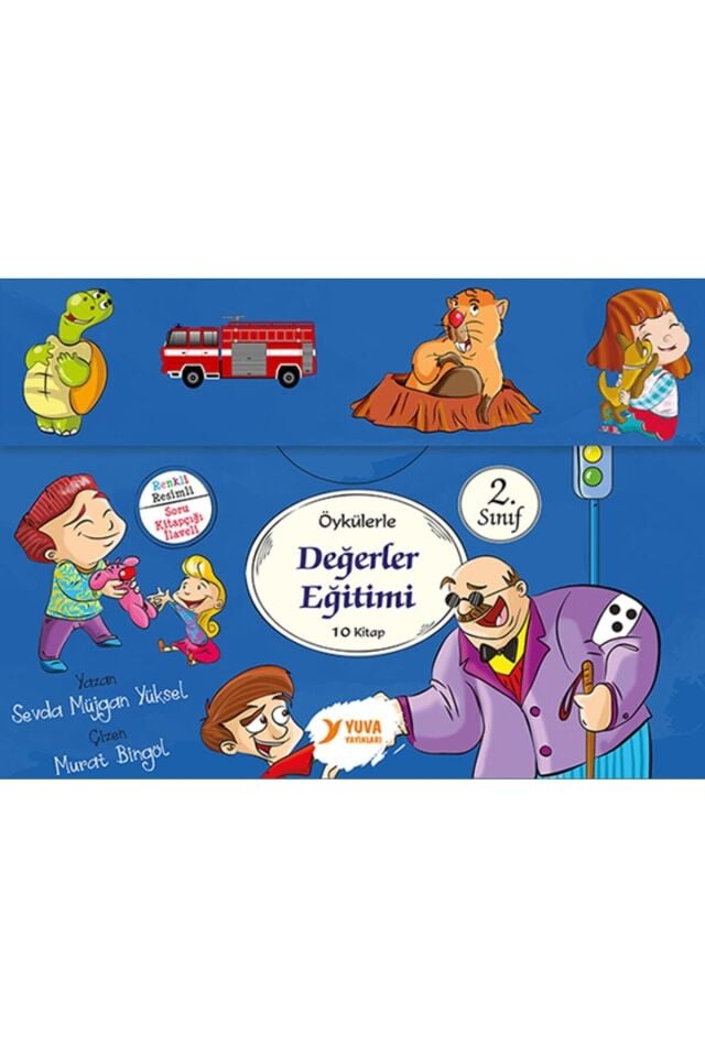 Yuva Yayınları 2. Sınıf Öykülerle Değerler Eğitimi 10 Kitap