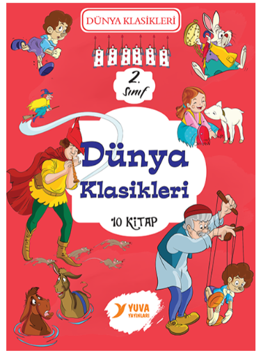Yuva Yayınları 2. Sınıf Dünya Klasikleri 10 Kitap