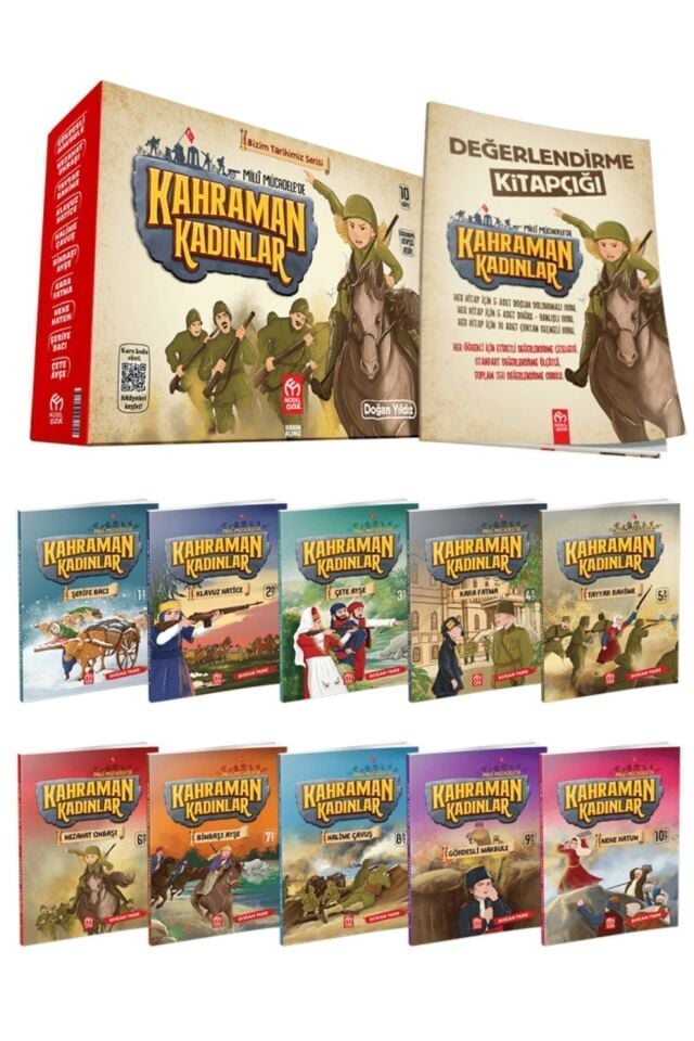 Kahraman Kadınlar Seti Model Çocuk (10 Kitap)