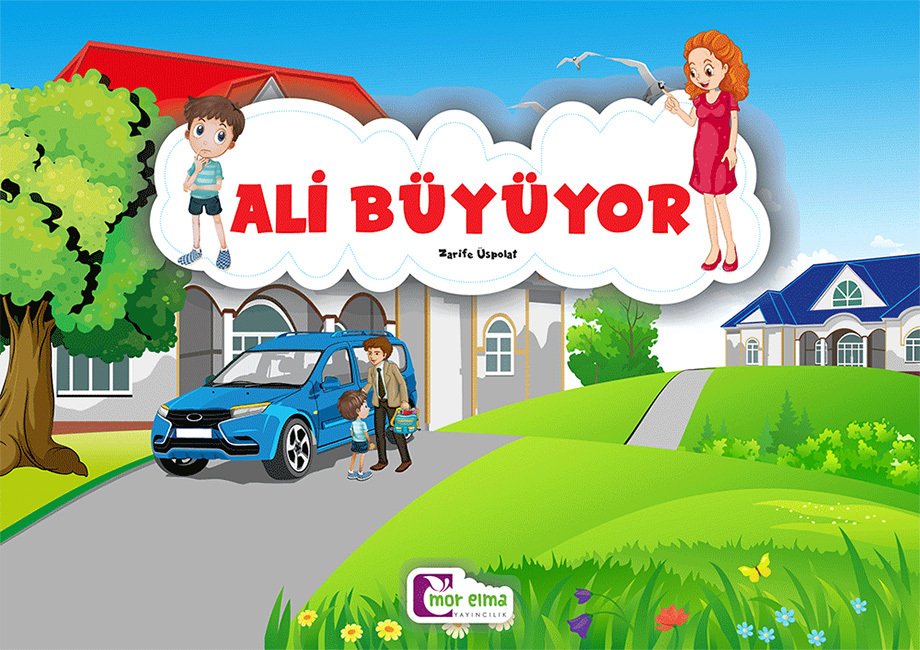 Mor Elma Yayınları Ali Büyüyor Eğitici Masallar