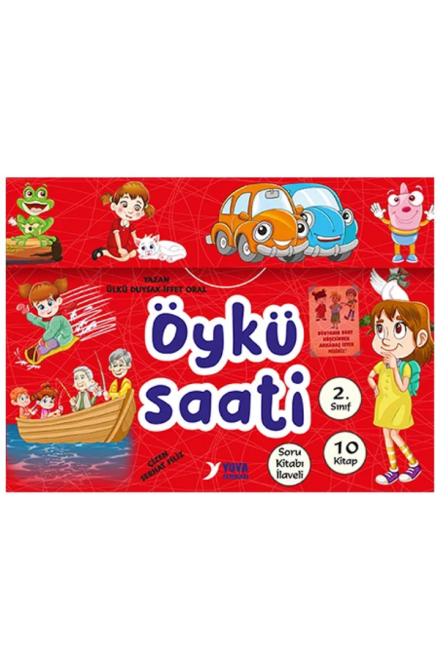 Yuva Yayınları 2. Sınıf Öykü Saati 10 Kitap