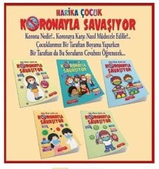 Gönül Yayıncılık Harika Çocuk Koronayla Savaşıyoruz Boyama Seti