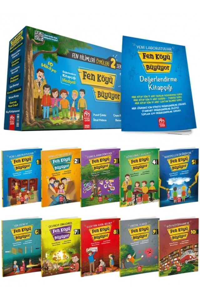 Fen Köyü Büyüyor Seti Model Çocuk (10 Kitap)