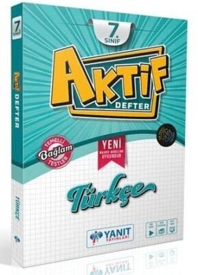 Yanıt Yayınları 7. Sınıf Aktif Türkçe Defteri