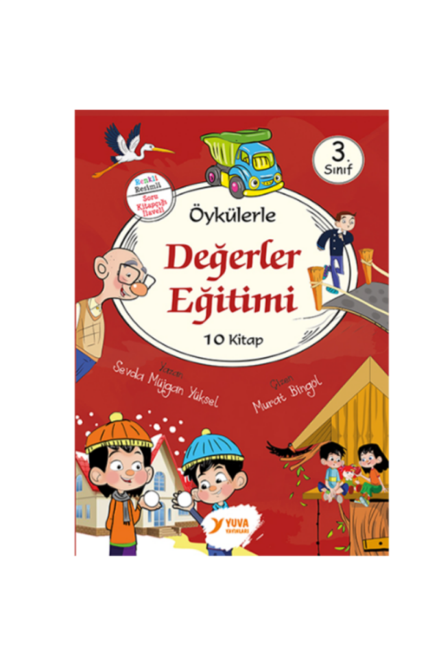 Yuva Yayınları 3. Sınıf Öykülerle Değerler Eğitimi 10 Kitap