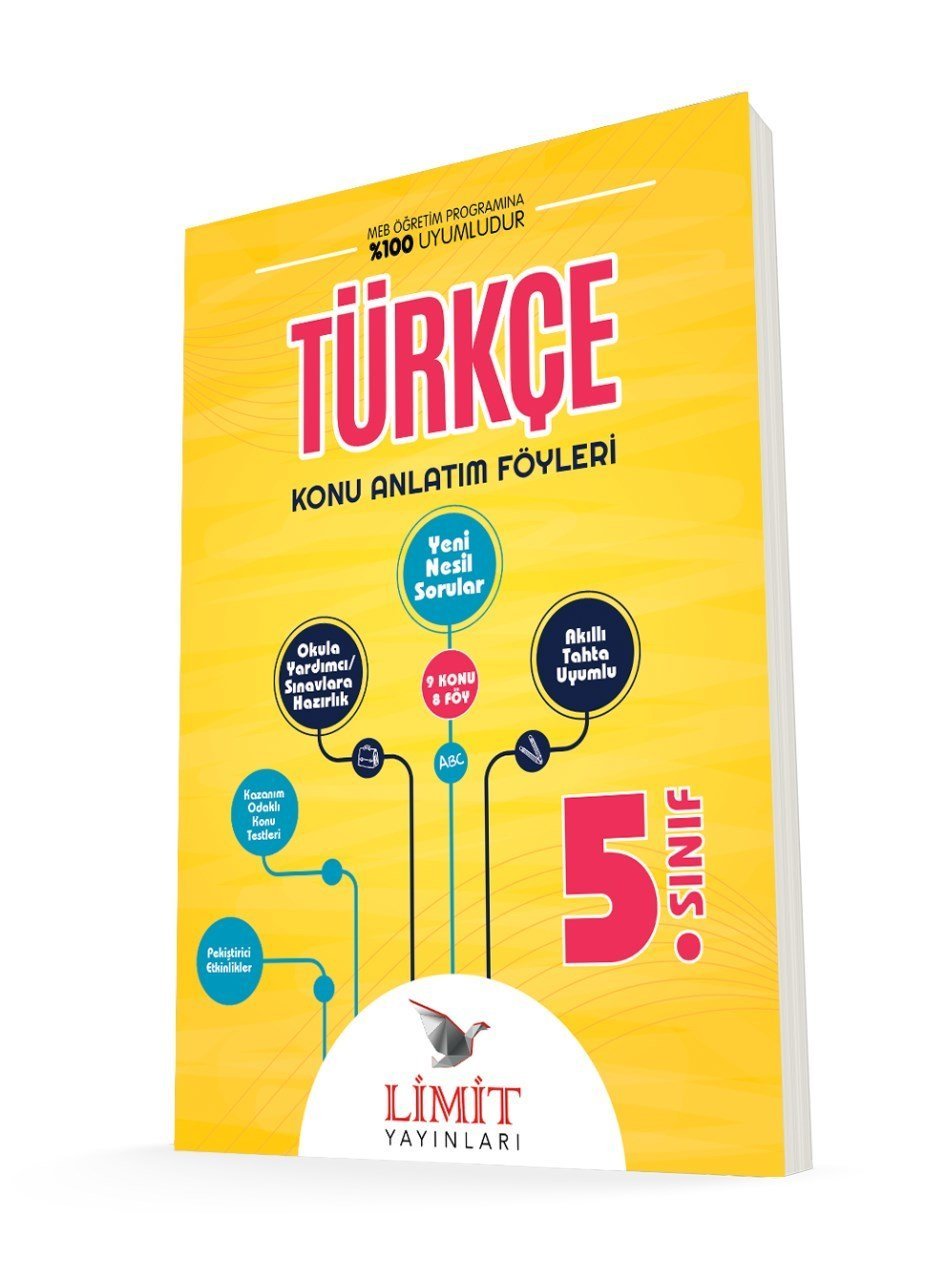 Limit Yayınları 5.Sınıf Türkçe Konu Anlatım Föyleri