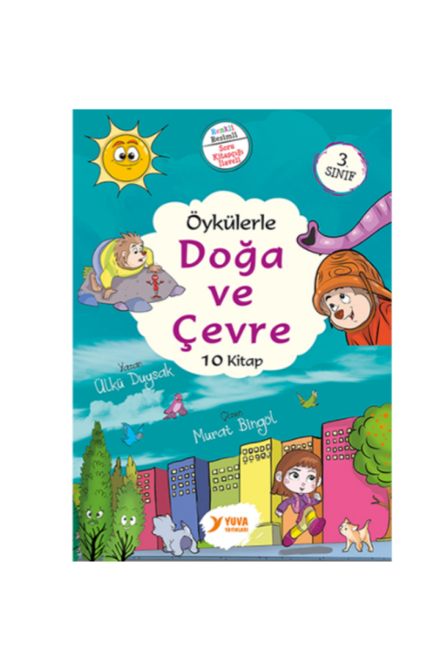 Yuva Yayınları 3. Sınıf Öykülerle Doğa ve Çevre 10 Kitap