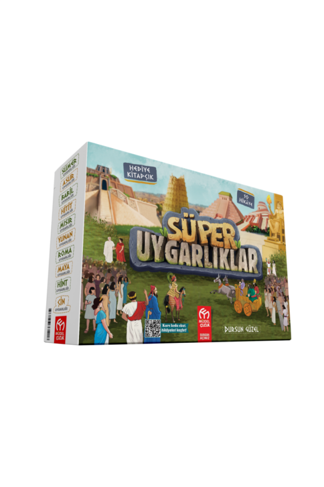 Süper Uygarlıklar Seti Model Çocuk (10 Kitap)