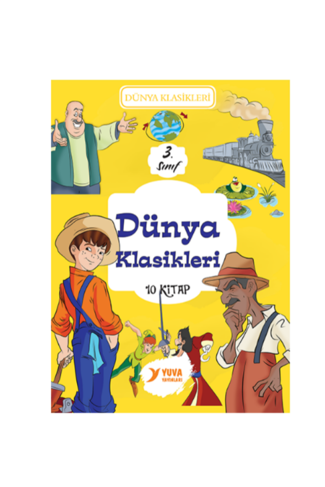 Yuva Yayınları 3. Sınıf Dünya Klasikleri 10 Kitap