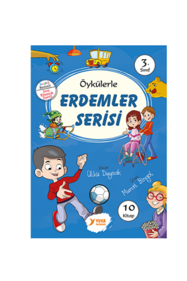 Yuva Yayınları 3. Sınıf Öykülerle Erdemler Serisi 10 Kitap
