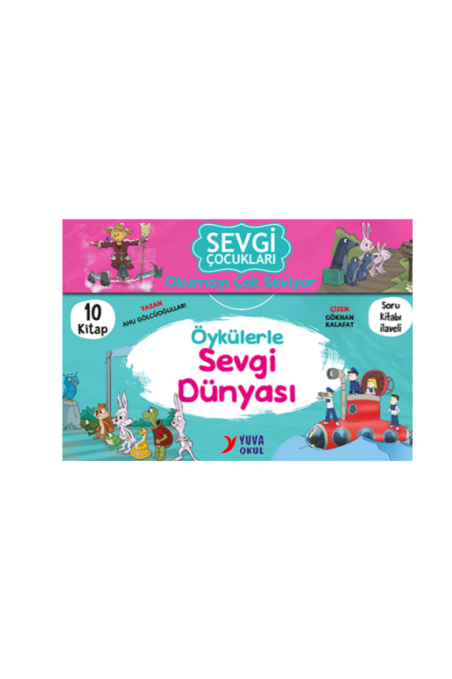 Yuva Okul Öykülerle Sevgi Dünyası 10 Kitap
