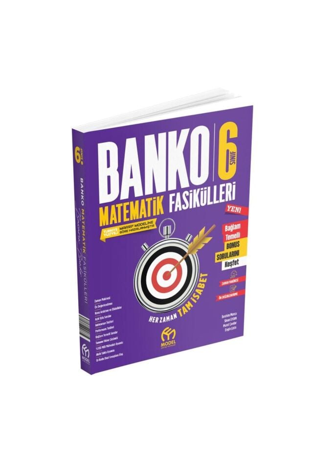 Model Eğitim Yayınları 6. Sınıf Banko Matematik Fasikülleri