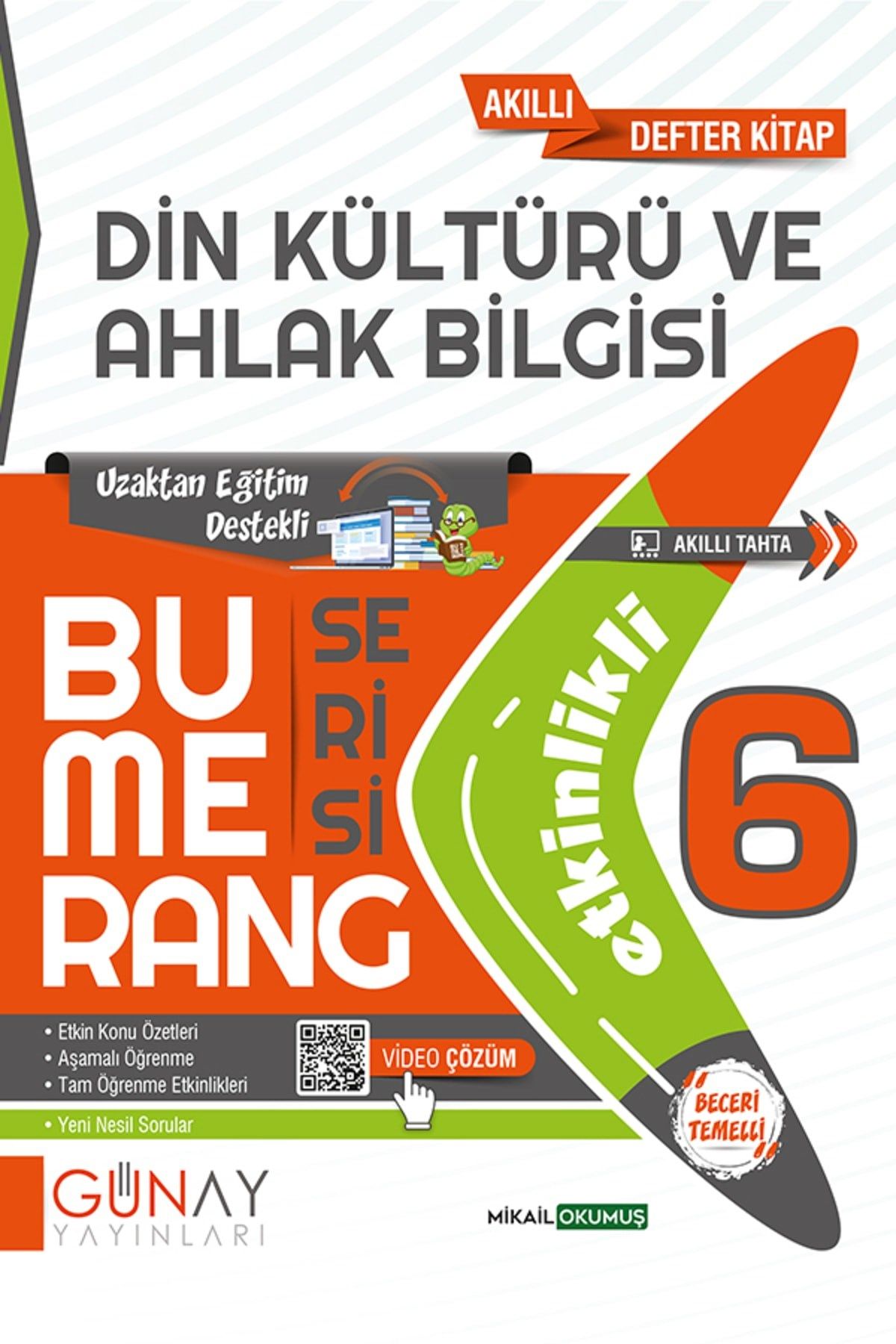 6. Sınıf Bumerang Etkinlikli Din Kültürü Ahlak Bilgisi 2022-2023