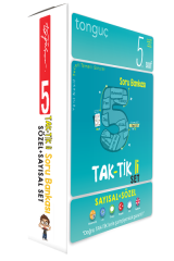Tonguç Akademi Yayınları 5. Sınıf Sayısal Sözel Taktikli Set