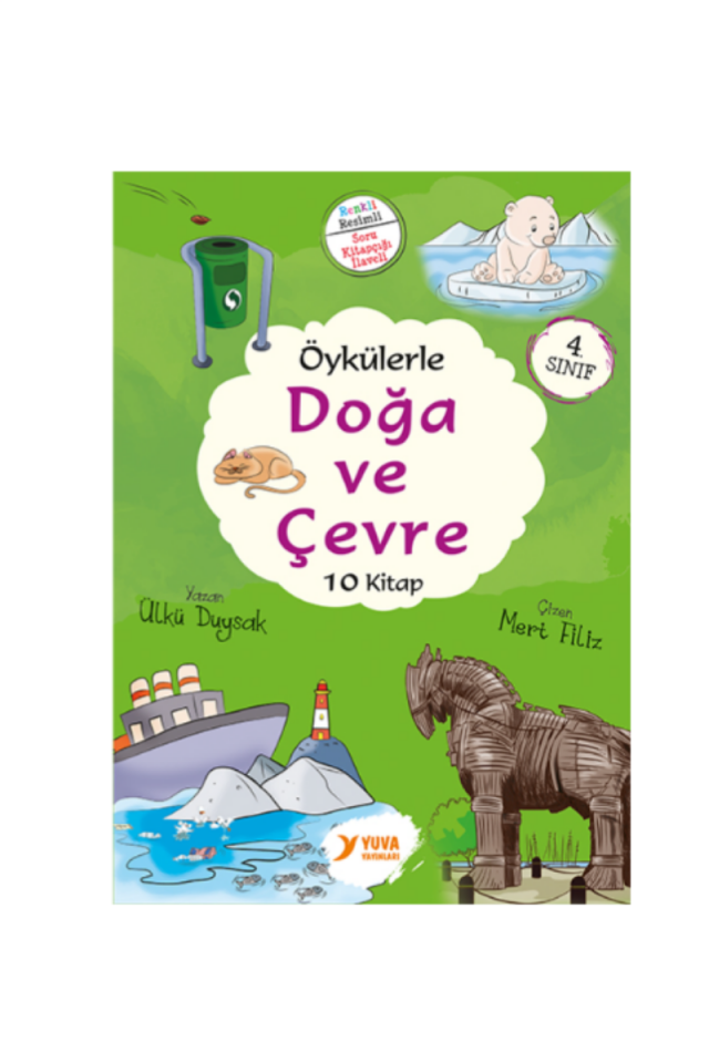 Yuva Yayınları 4. Sınıf Öykülerle Doğa ve Çevre 10 Kitap