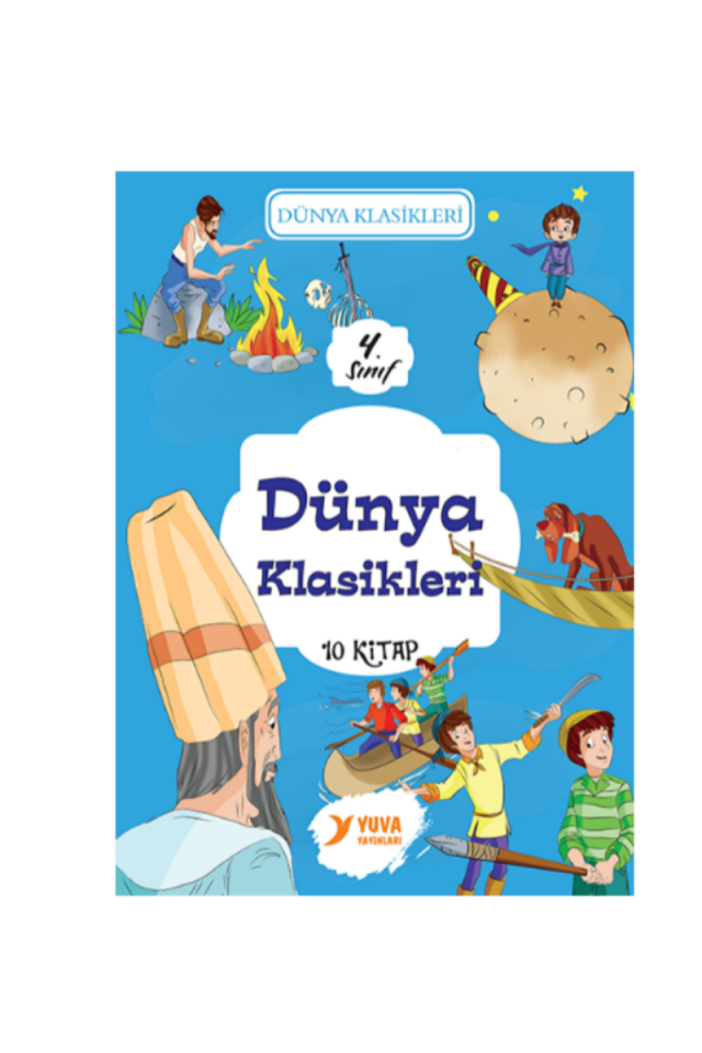 Yuva Yayınları 4. Sınıf Dünya Klasikleri 10 Kitap