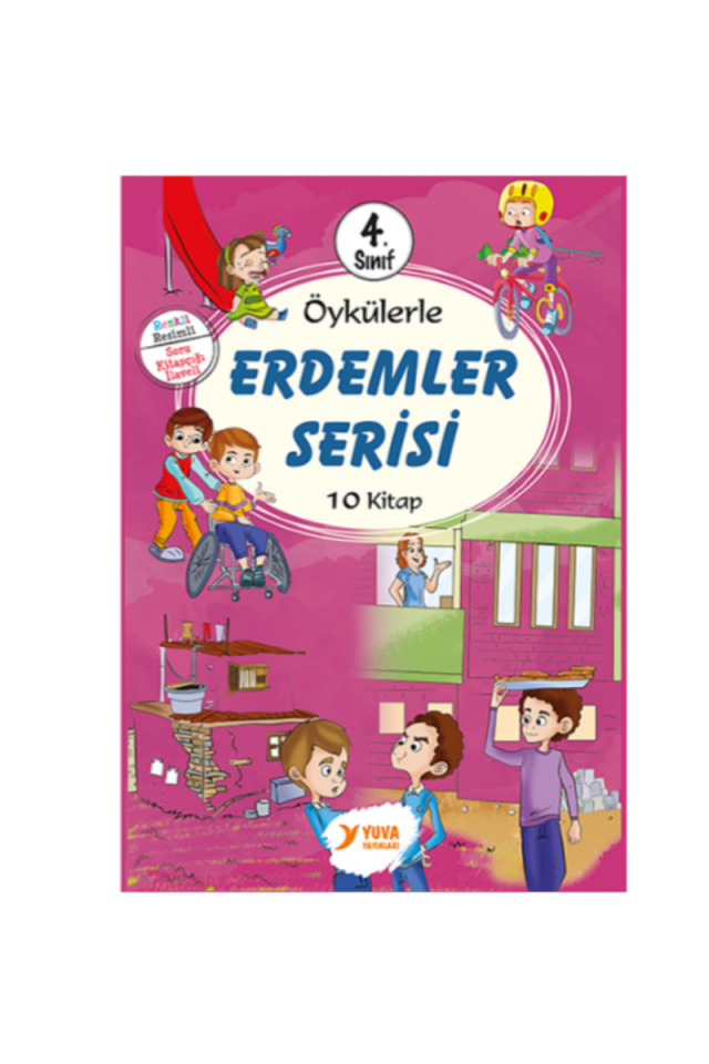 Yuva Yayınları 4. Sınıf Öykülerle Erdemler Serisi 10 Kitap