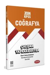 Data 2024 KPSS Coğrafya Çalışma Yapraklarıyla Özet Konu Anlatımı Data Yayınları