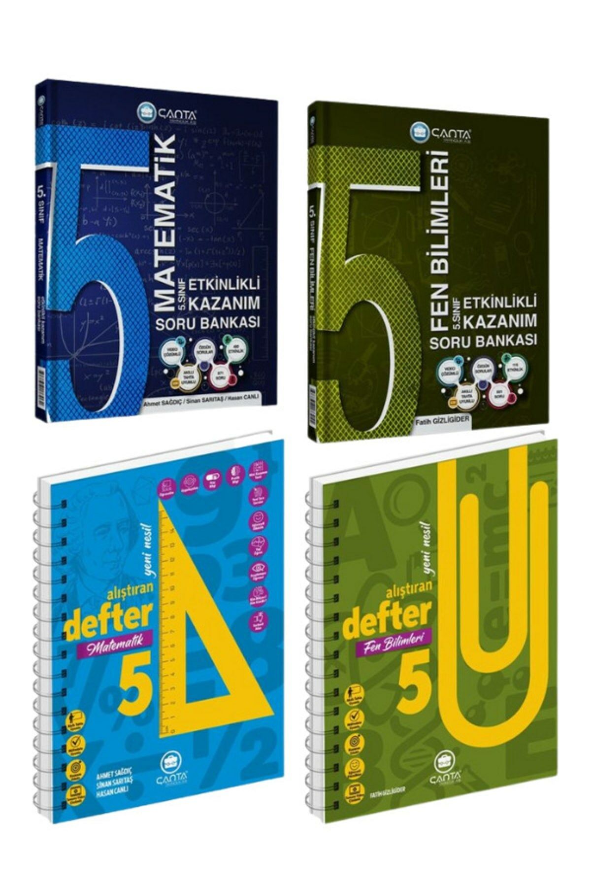 5.sınıf Matematik-fen Soru Bankası+alıştıran Defter Matematik-fen 2022-2023