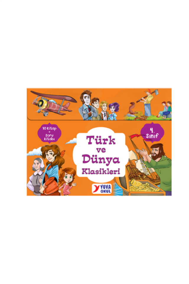 Yuva Okul 4. Sınıf Türk ve Dünya Klasikleri 10 Kitap
