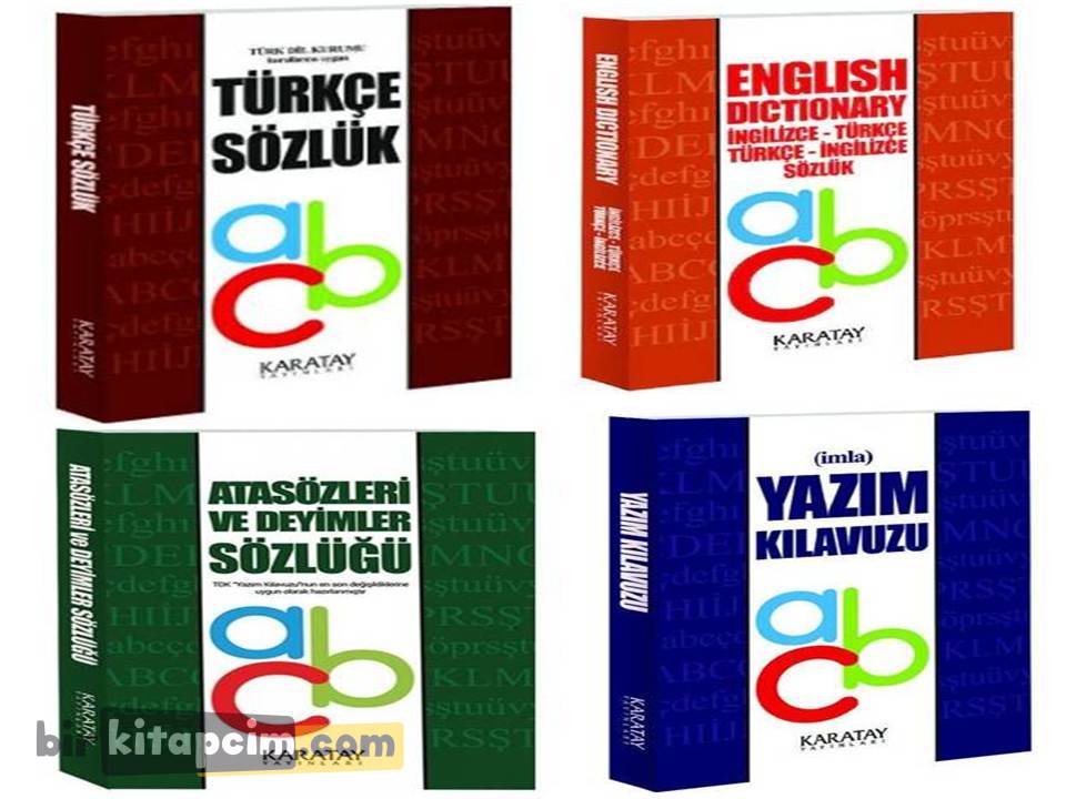 Karatay 4'lü Sözlük Seti