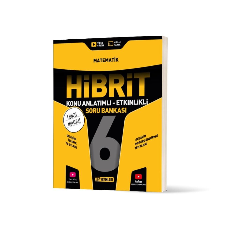 6. Sınıf Matematik Hibrit Soru Bankası